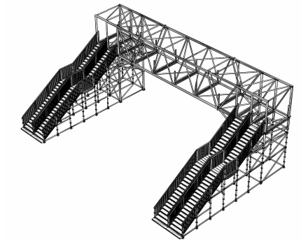 AZERBAIJAN - Baku - 1st European Games - Pedestrian bridge- 2015